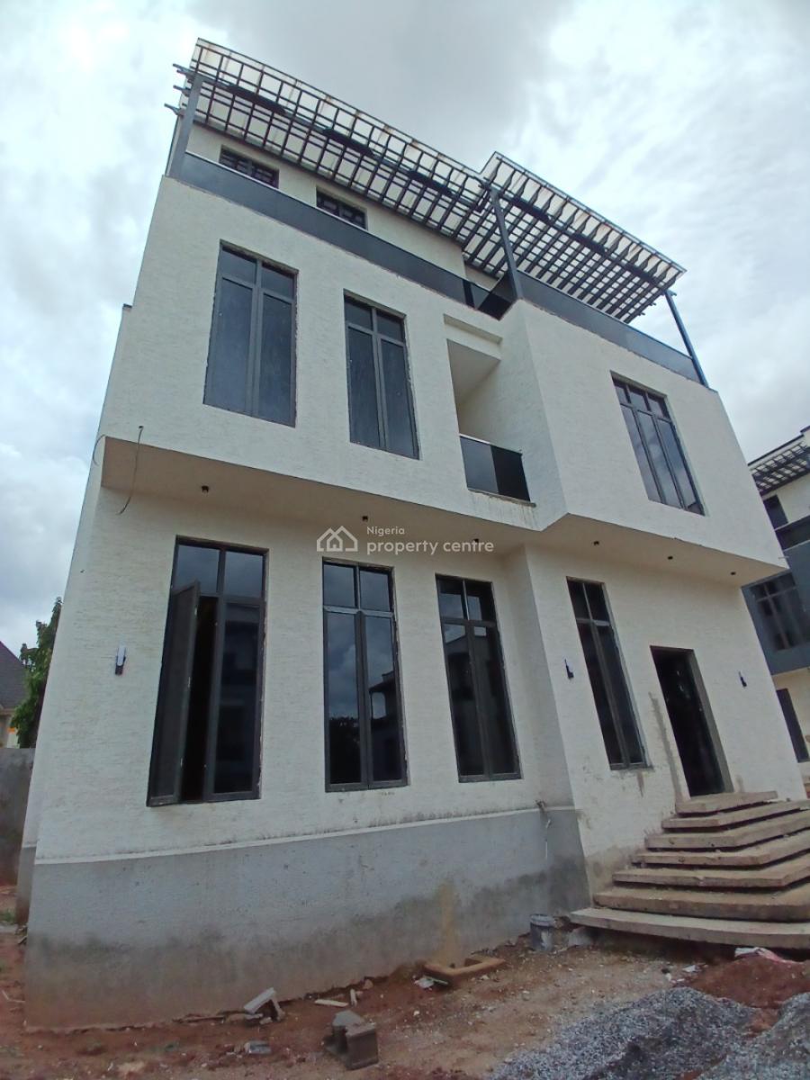Brand New 5 Bedroom Fully Detached Duplex with  Elevator with 2room Bq, Asokoro Abuja Diplomatic Zone, Asokoro District, Abuja, Detached Duplex for Sale