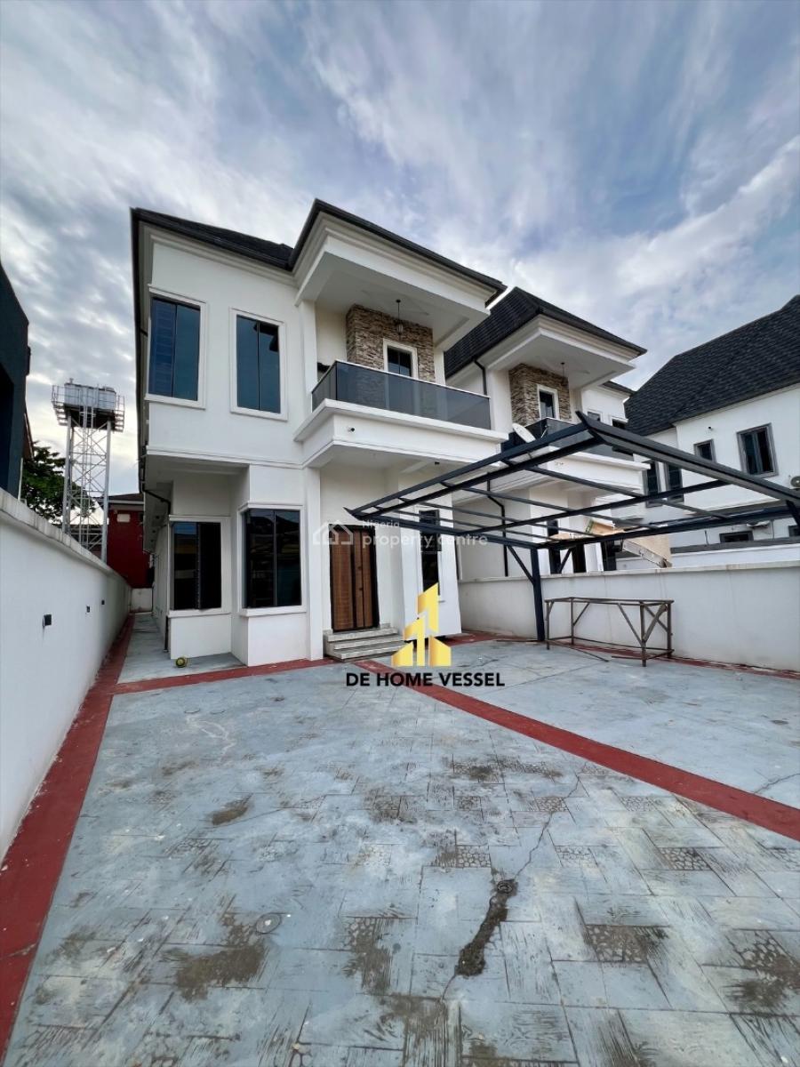 Spacious 5 Bedroom Fully Detached Home with Bq, Osapa, Lekki, Lagos, Detached Duplex for Sale