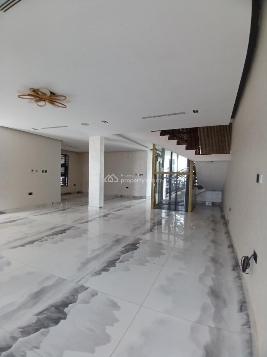 Smart 5 Bedroom Semi Detached Duplex with Elevator and Swimming Pool, Asokoro Abuja Diplomatic Zone, Asokoro District, Abuja, Semi-detached Duplex for Sale