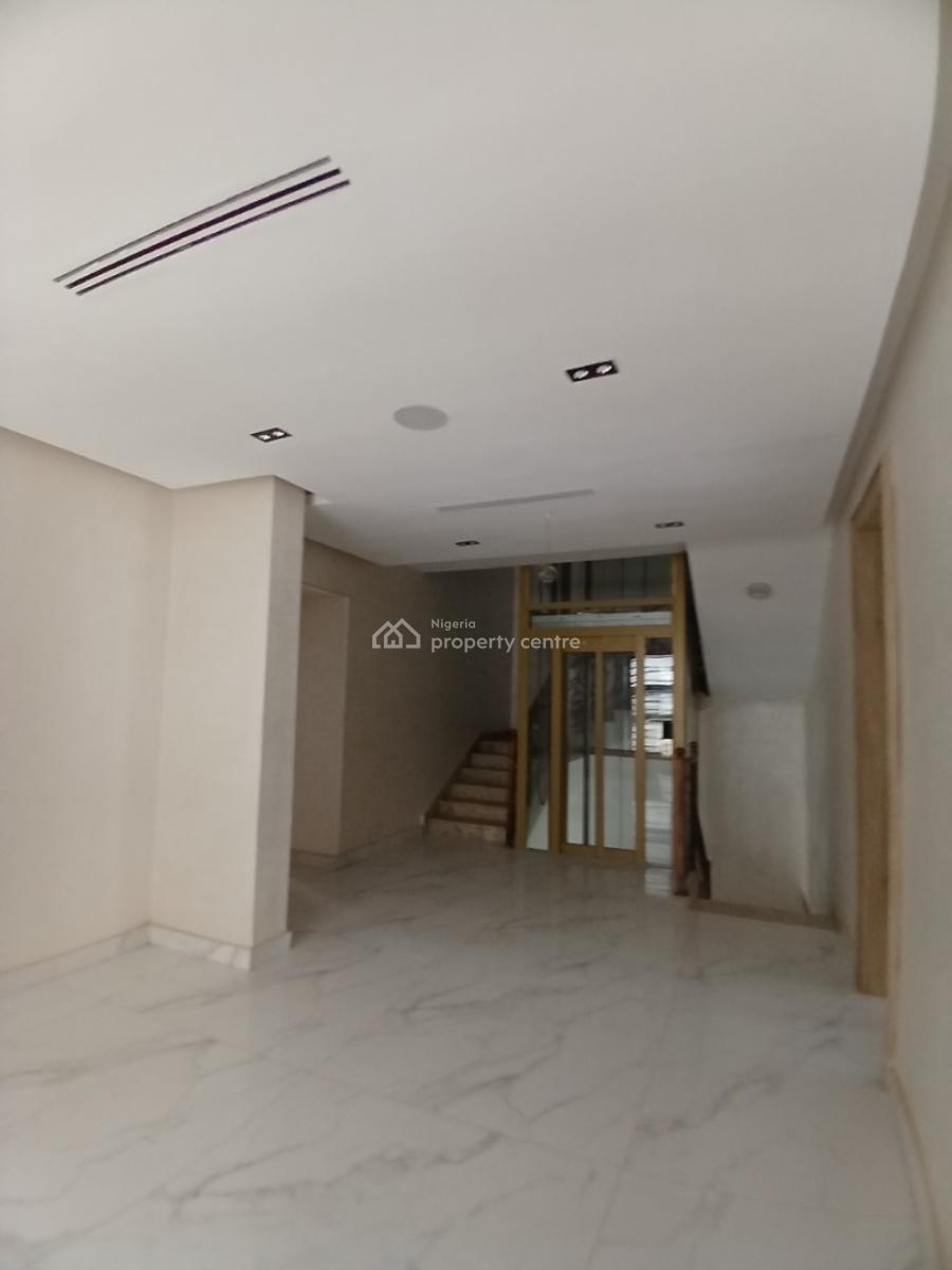 Smart 5 Bedroom Semi Detached Duplex with Elevator and Swimming Pool, Asokoro Abuja Diplomatic Zone, Asokoro District, Abuja, Semi-detached Duplex for Sale