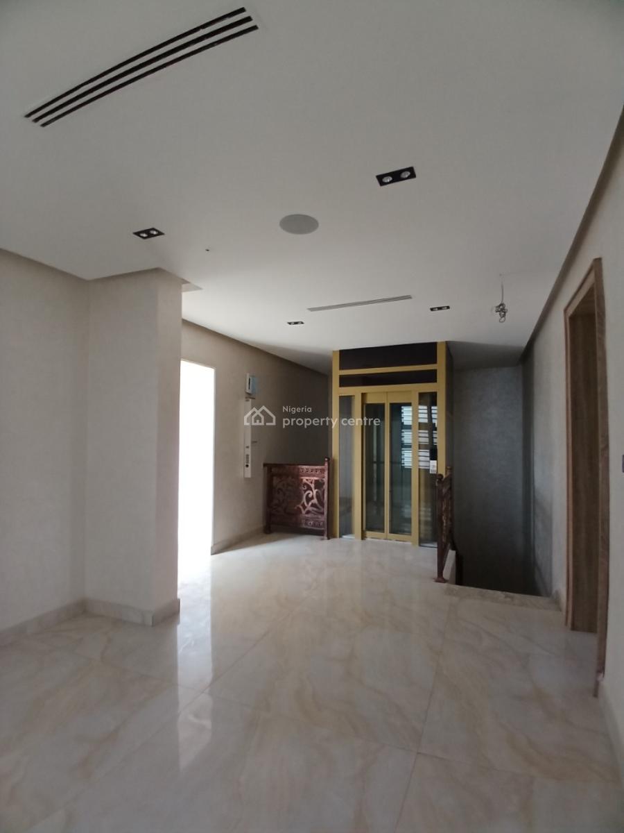 Smart 5 Bedroom Semi Detached Duplex with Elevator and Swimming Pool, Asokoro Abuja Diplomatic Zone, Asokoro District, Abuja, Semi-detached Duplex for Sale