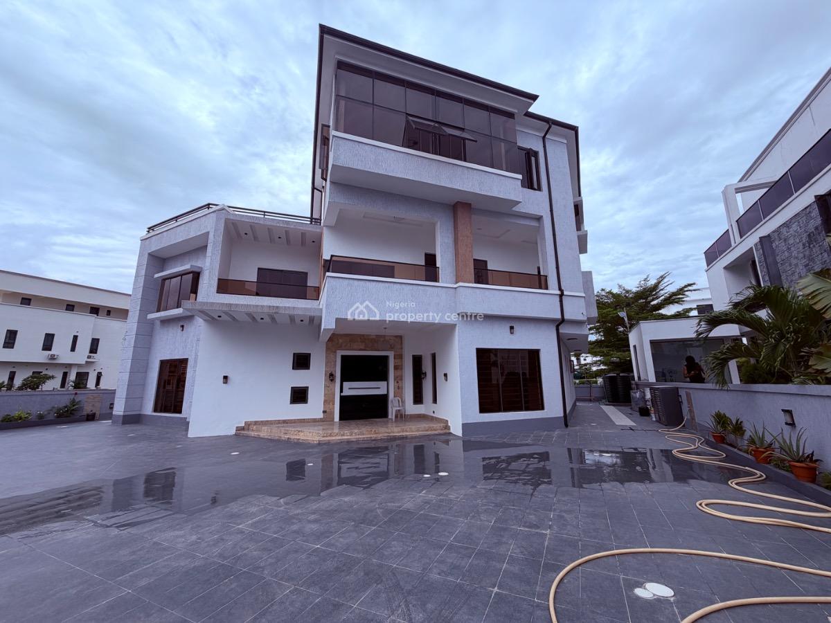 Luxurious 5bedrooms Fully Detached with Bq, Vintage Estate, Ikate, Lekki, Lagos, Detached Duplex for Sale