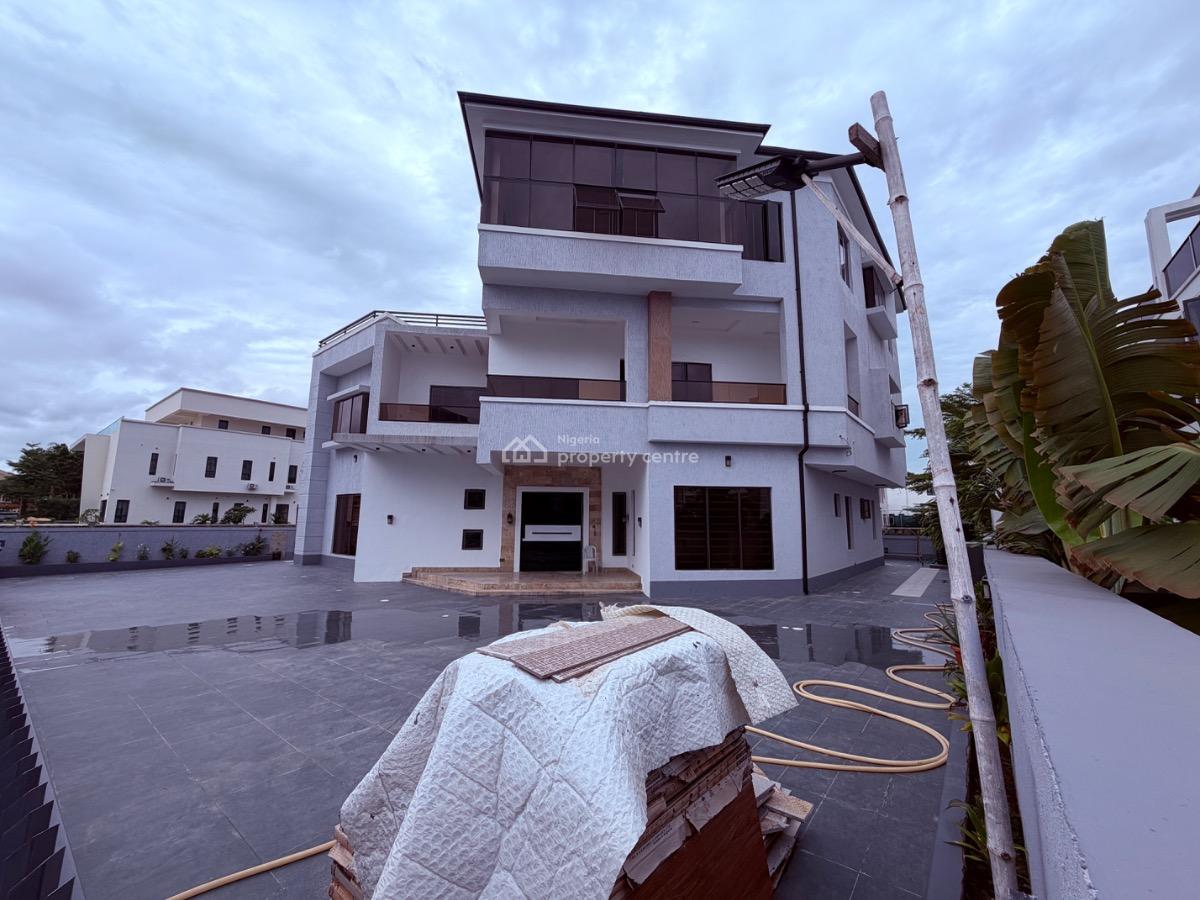 Luxurious 5bedrooms Fully Detached with Bq, Vintage Estate, Ikate, Lekki, Lagos, Detached Duplex for Sale