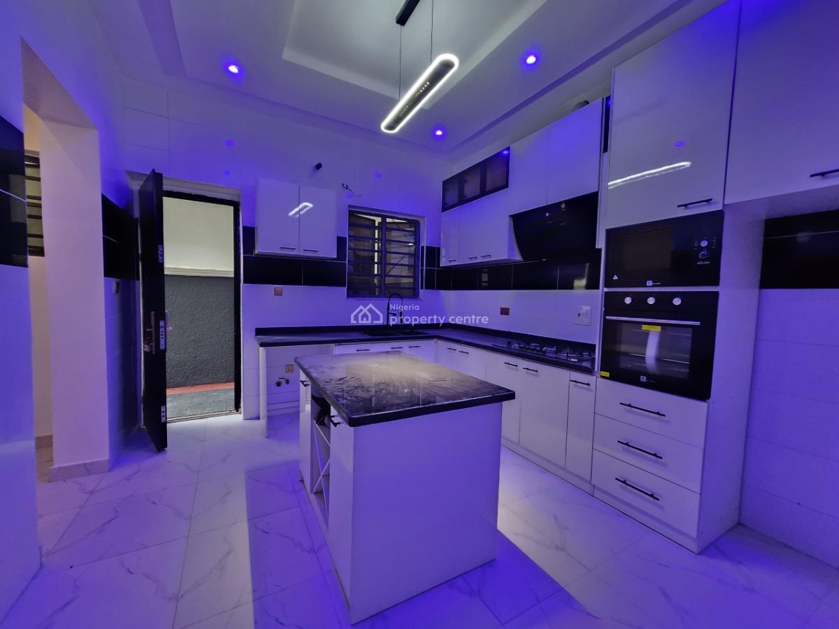 4 Bedroom Semi Detached House with Bq   Location: Inside an Estate San, Sangotedo, Ajah, Lagos, House for Sale