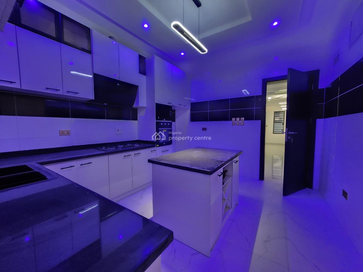 4 Bedroom Semi Detached House with Bq   Location: Inside an Estate San, Sangotedo, Ajah, Lagos, House for Sale