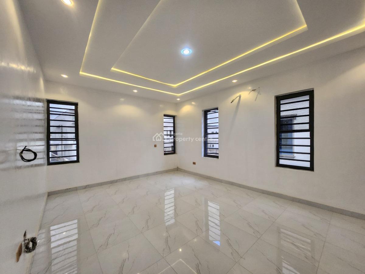 4 Bedroom Semi Detached House with Bq   Location: Inside an Estate San, Sangotedo, Ajah, Lagos, House for Sale