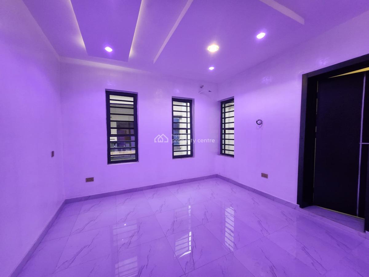 4 Bedroom Semi Detached House with Bq   Location: Inside an Estate San, Sangotedo, Ajah, Lagos, House for Sale
