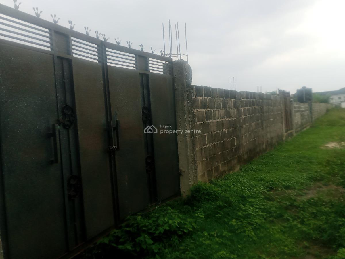 Fenced and Gated Residential Land in a Well Developed Area Now Out, Secured Place, Awoyaya, Ibeju Lekki, Lagos, Residential Land for Sale
