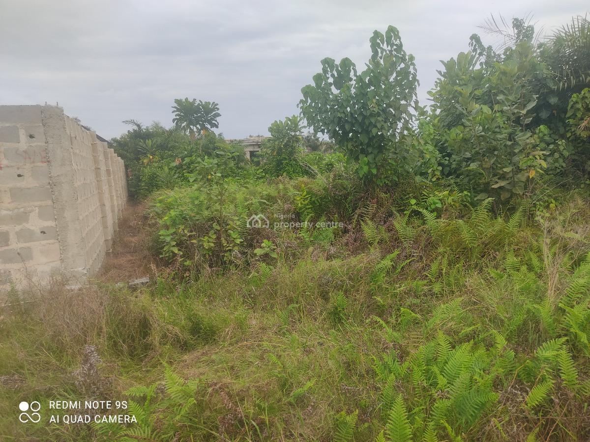 Two Sided Fenced Plot of Residential Land for Viewing, Awoyaya, Ibeju Lekki, Lagos, Residential Land for Sale