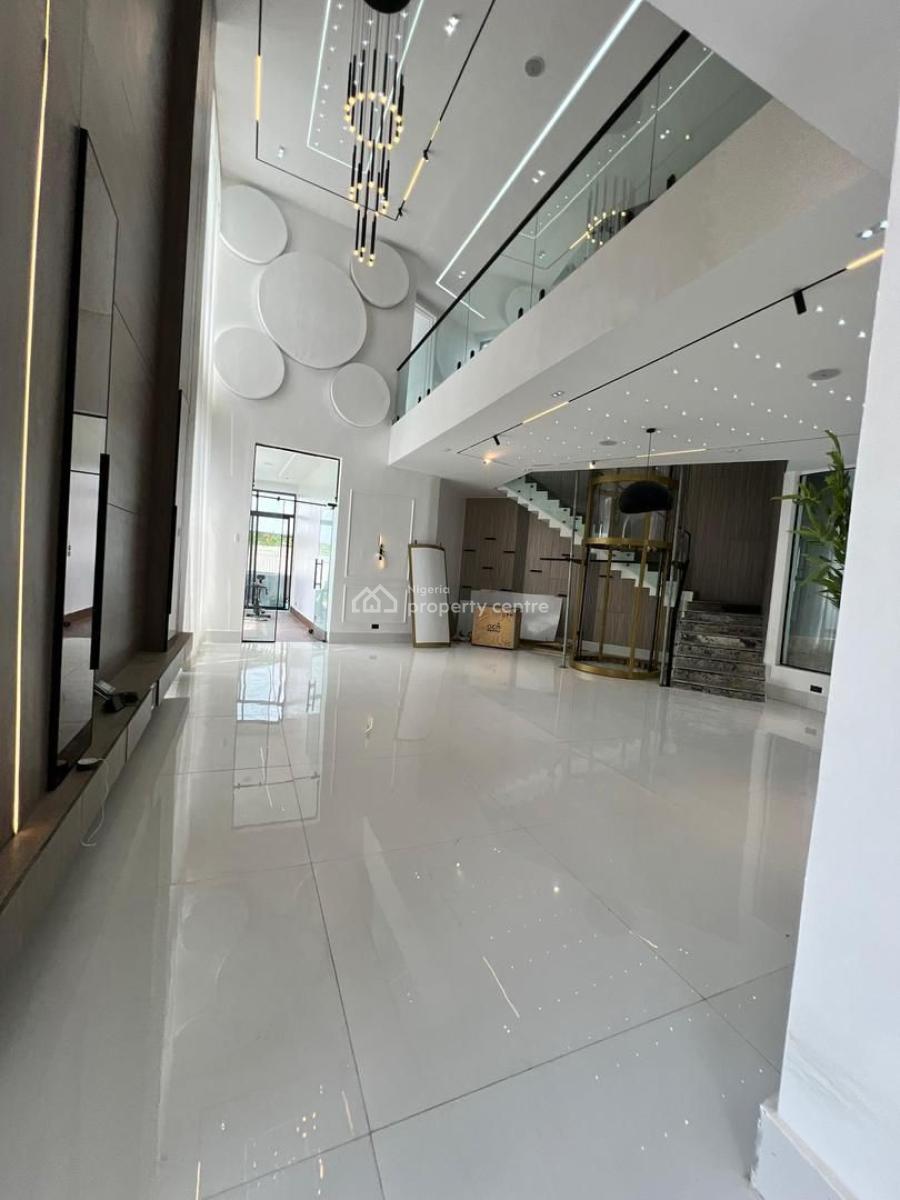 Exclusive 5 Bedroom Detached Duplex with Elevator, Chevron, Lekki, Lagos, Detached Duplex for Sale