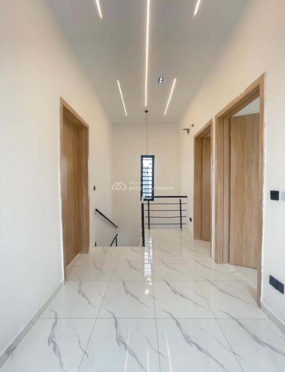 Luxury 4 Bedroom Detached Duplex with Staircase Motion Sensor Light, Ajah, Lagos, Detached Duplex for Sale