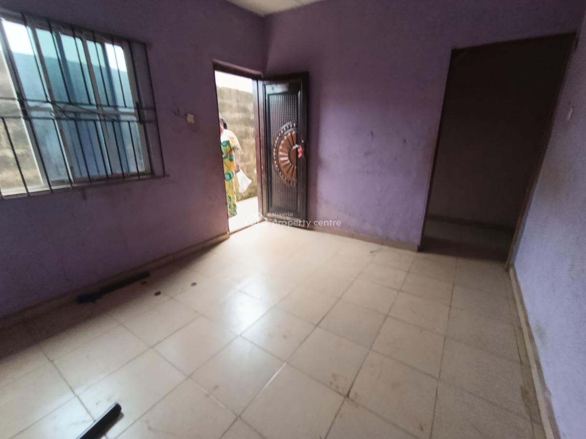 Cheap Neat Room and Parlor Self Contain All Tiles Floor Big Compound F, Itele Ogun State Close to Ayobo Lagos, Ipaja, Lagos, Mini Flat (room and Parlour) for Rent