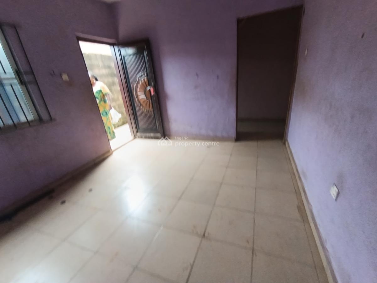 Cheap Neat Room and Parlor Self Contain All Tiles Floor Big Compound F, Itele Ogun State Close to Ayobo Lagos, Ipaja, Lagos, Mini Flat (room and Parlour) for Rent