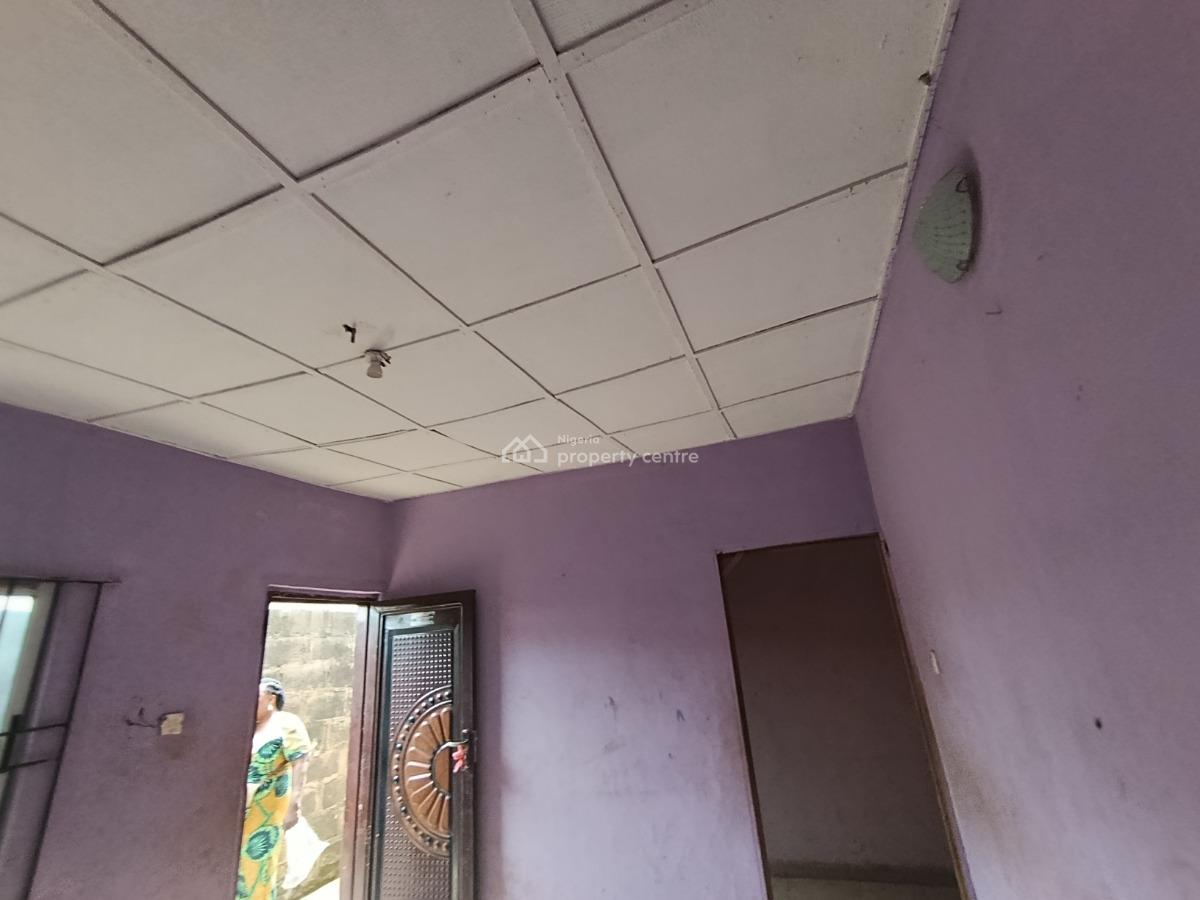 Cheap Neat Room and Parlor Self Contain All Tiles Floor Big Compound F, Itele Ogun State Close to Ayobo Lagos, Ipaja, Lagos, Mini Flat (room and Parlour) for Rent