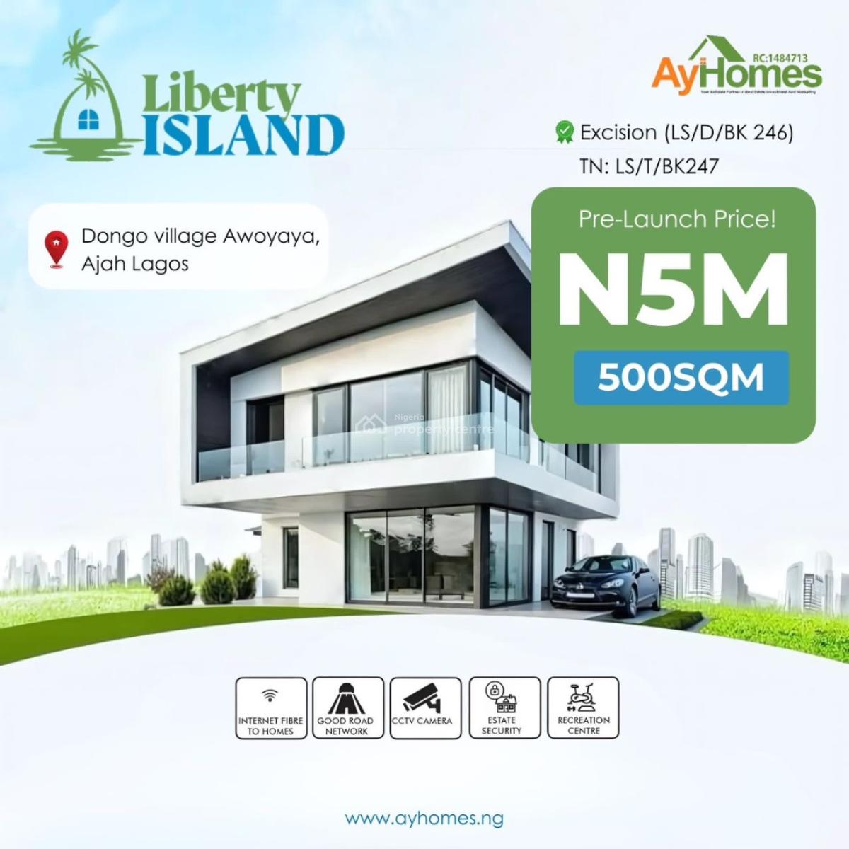 Excision Land in Ibeju Lekki, Dango Village Awoyaya, Ibeju, Lagos, Residential Land for Sale