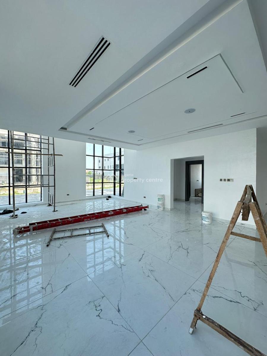Gigantic Luxury Spacious 7 Bedroom Mansion with Bq, Gym, Cinema, Ikate, Lekki, Lagos, Terraced Duplex for Sale