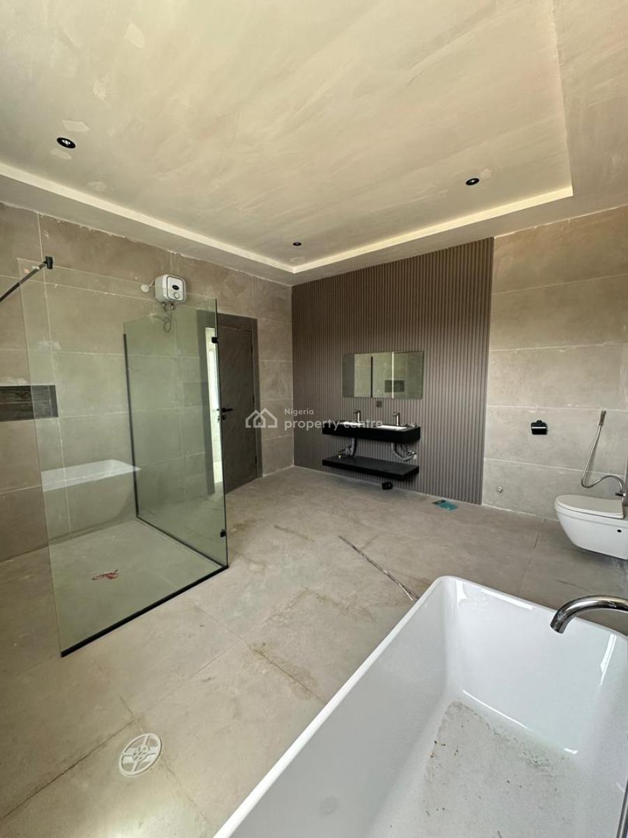 Gigantic Luxury Spacious 7 Bedroom Mansion with Bq, Gym, Cinema, Ikate, Lekki, Lagos, Terraced Duplex for Sale