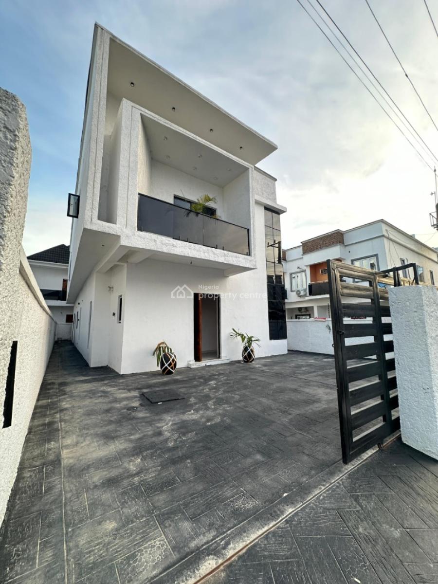 Well Spacious Luxurious 4 Bedroom Fully Detached Duplex with Bq, Ikota, Lekki, Lagos, Detached Duplex for Sale