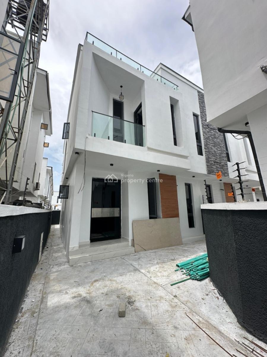 Well-built Luxury Spacious 4 Bedroom Semi-detached Duplex with Bq, Ikota, Lekki, Lagos, Semi-detached Duplex for Sale