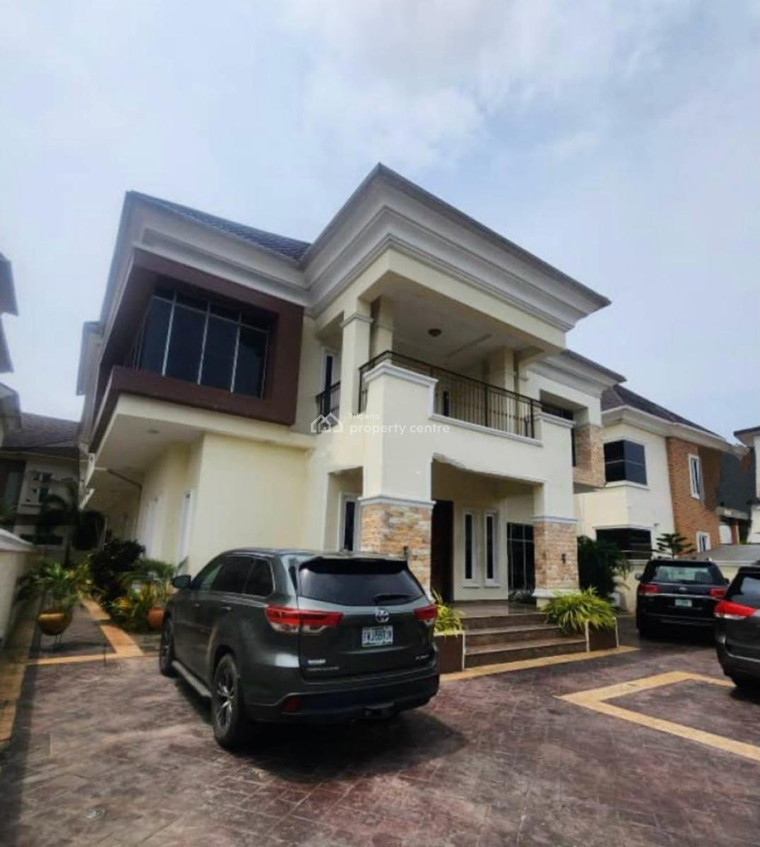 6 Bed Mansion on 648sqm with Cinema on 3 Floors, Pinnock Beach Estate, Osapa, Lekki, Lagos, Detached Duplex for Sale