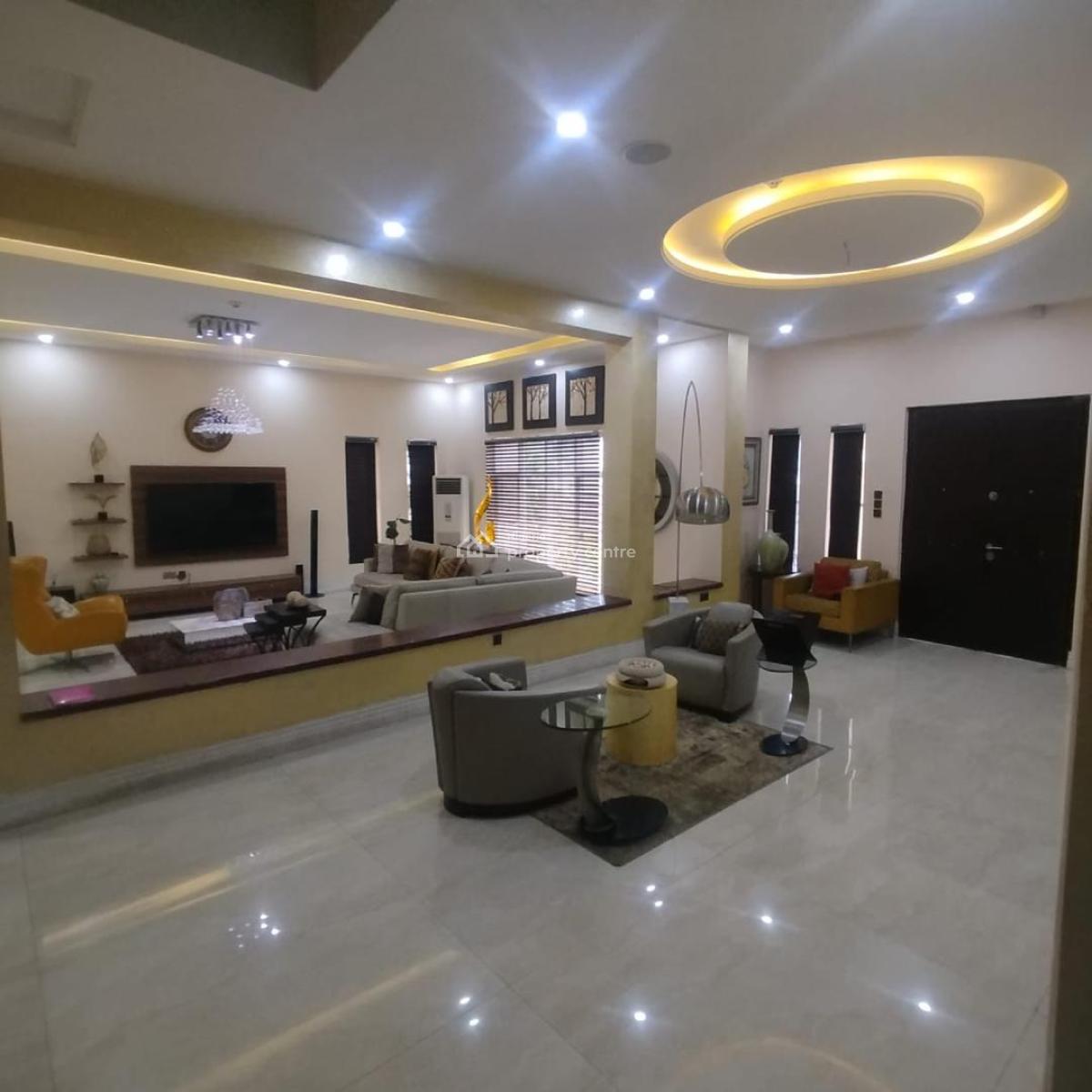 6 Bed Mansion on 648sqm with Cinema on 3 Floors, Pinnock Beach Estate, Osapa, Lekki, Lagos, Detached Duplex for Sale