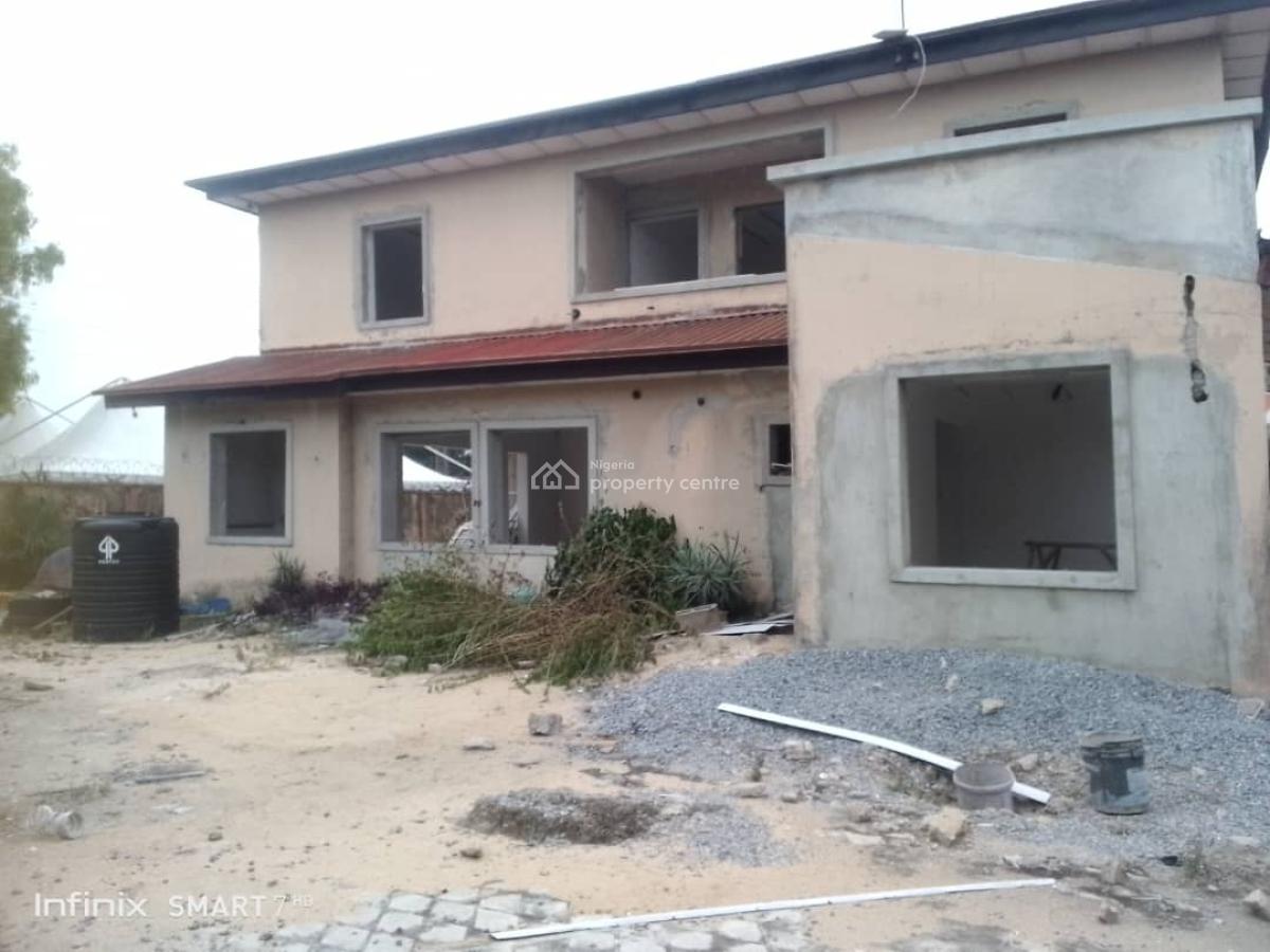 5 Bedroom Fully Detached House with 2 Unit 2 Bed Flats at The Back, Off Babatunde Anjous, Lekki Phase 1, Lekki, Lagos, Detached Duplex for Sale