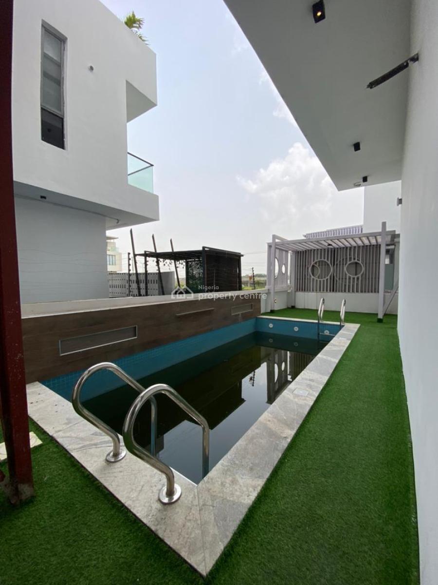 Amazing 5bedroom Duplex with a Bq,pool,cinema, Osapa, Lekki, Lagos, Detached Duplex for Sale