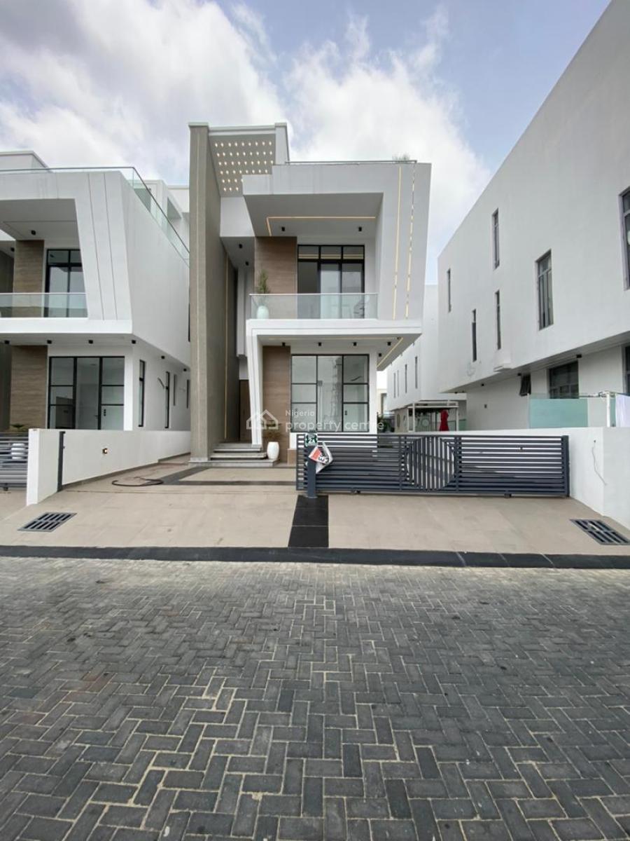 Amazing 5bedroom Duplex with a Bq,pool,cinema, Osapa, Lekki, Lagos, Detached Duplex for Sale