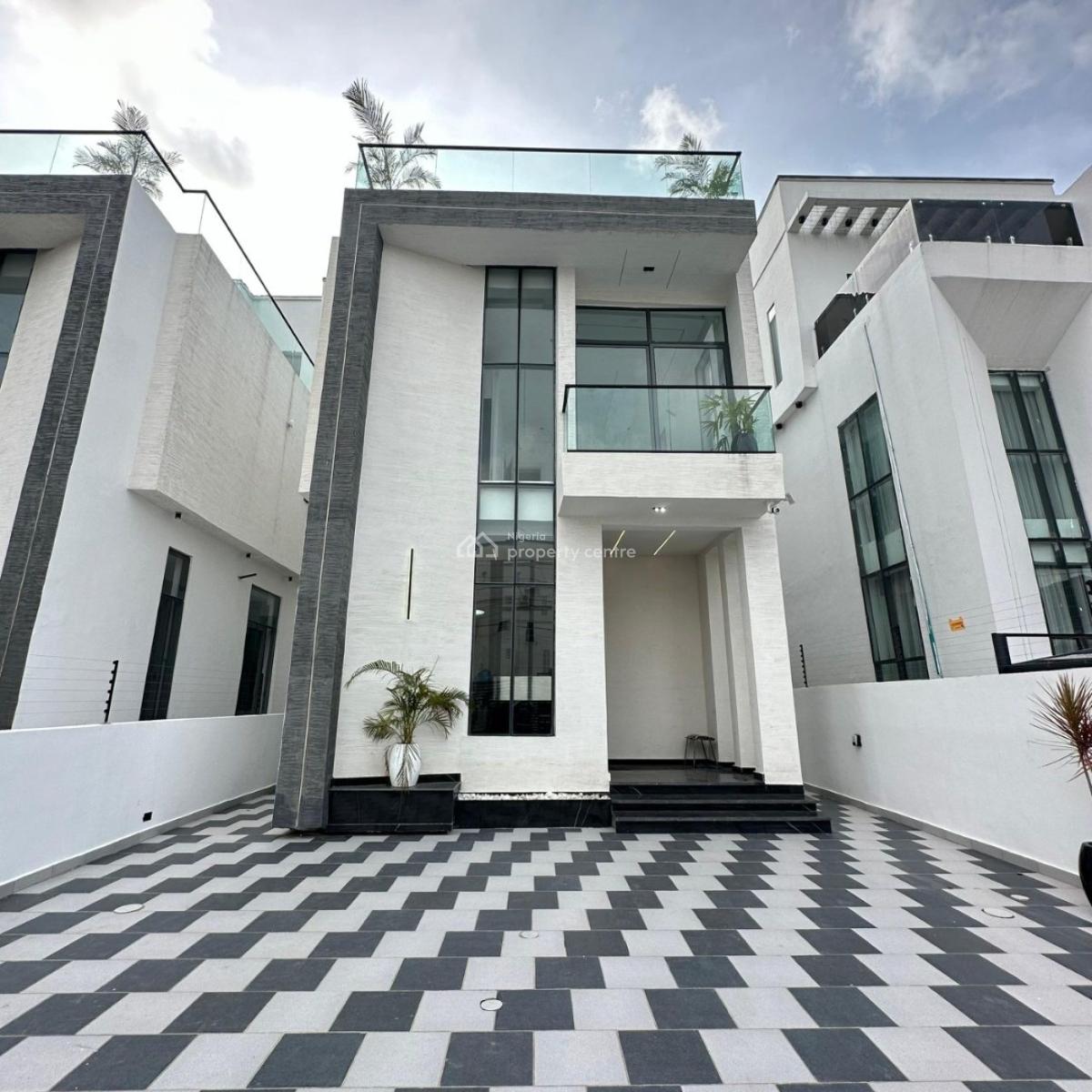 Astonishing 5bedroom Duplex with a Bq,pool,cinema,gym, Osapa, Lekki, Lagos, Detached Duplex for Sale