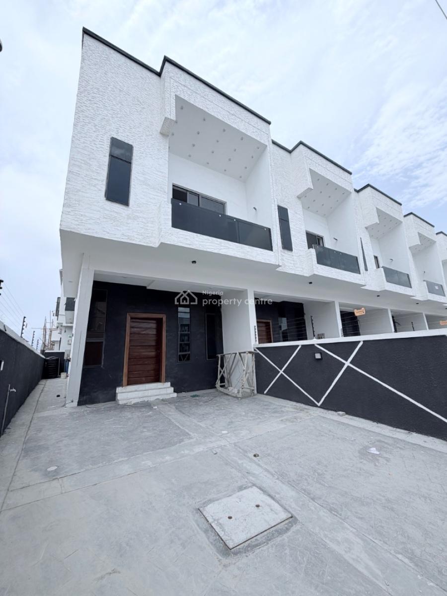 Own This Stunning 4 Bedroom Terrace Duplex with Bq, Self Compound, Mod, Lekki, Lagos, Detached Duplex for Sale