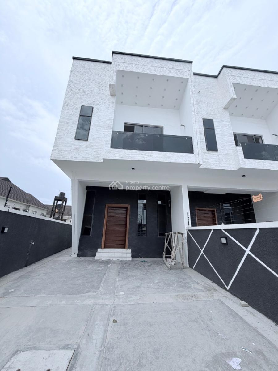 Own This Stunning 4 Bedroom Terrace Duplex with Bq, Self Compound, Mod, Lekki, Lagos, Detached Duplex for Sale