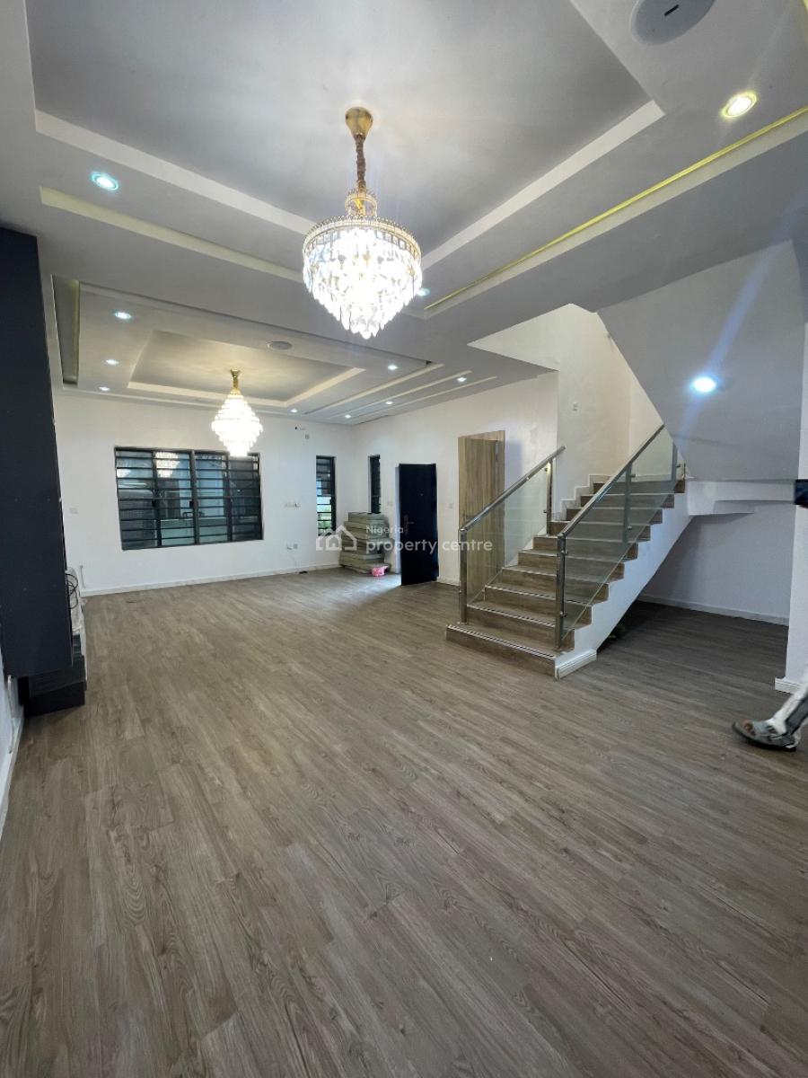 Standard Brand New 4 Bedroom Duplex in a Secured Estate, Located at Abraham Adesanya,inside Very Clean Estate,20hrs Light, Ajah, Lagos, Semi-detached Duplex for Rent