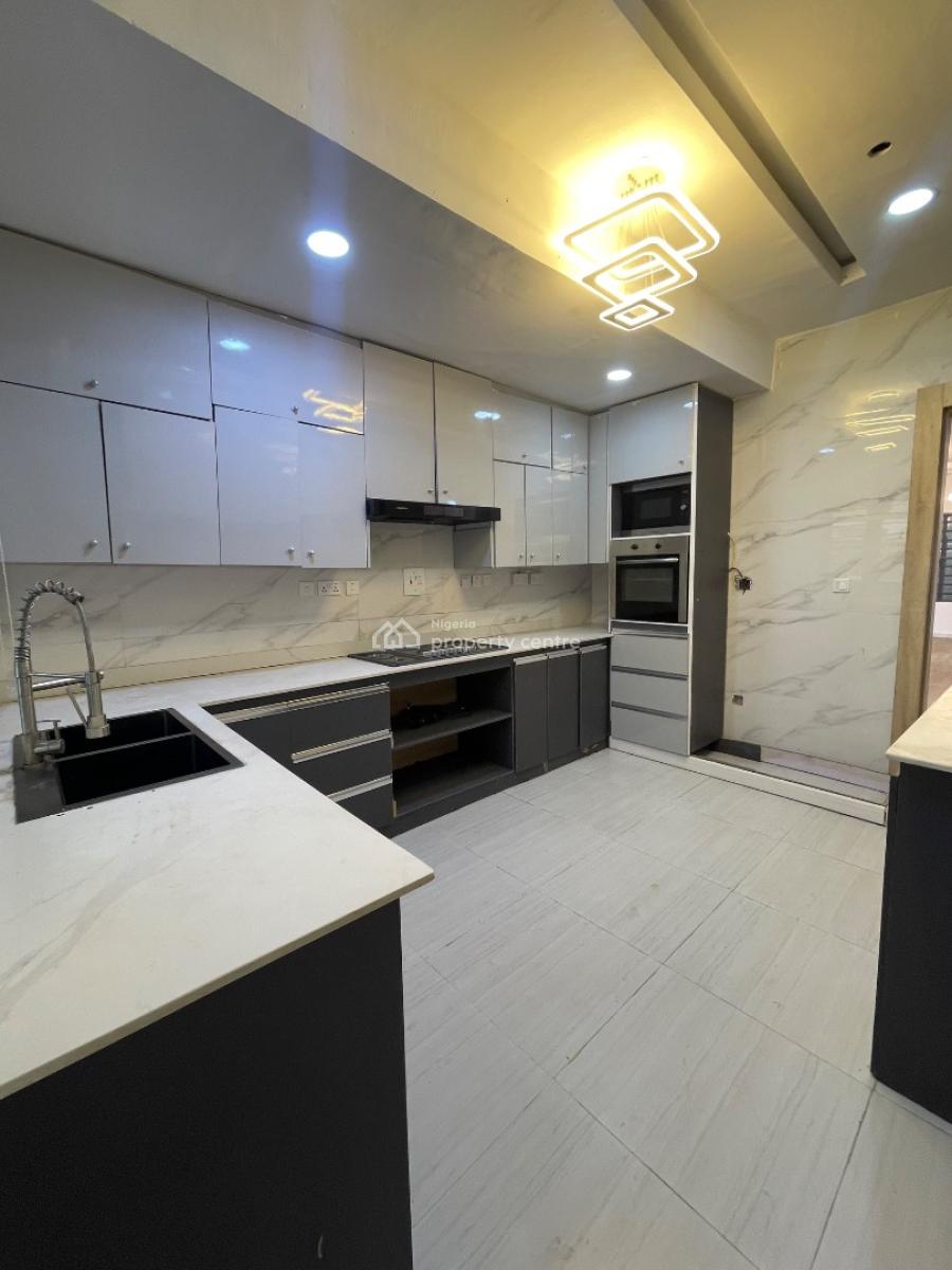 Standard Brand New 4 Bedroom Duplex in a Secured Estate, Located at Abraham Adesanya,inside Very Clean Estate,20hrs Light, Ajah, Lagos, Semi-detached Duplex for Rent
