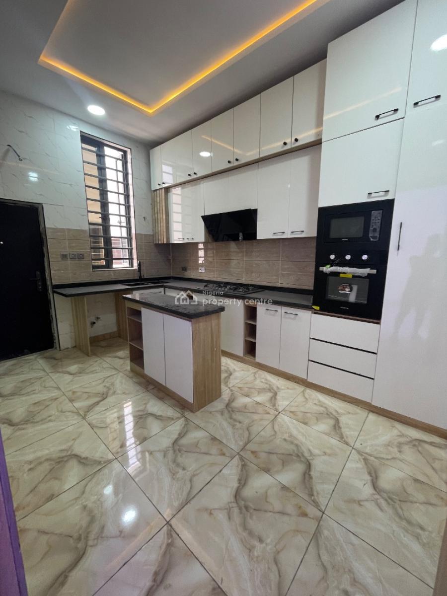 Brand New 4 Bedroom Semi Detached in a Good Estate, Located Inside Clean Estate,good Road and Secured, Sangotedo, Ajah, Lagos, Semi-detached Duplex for Rent