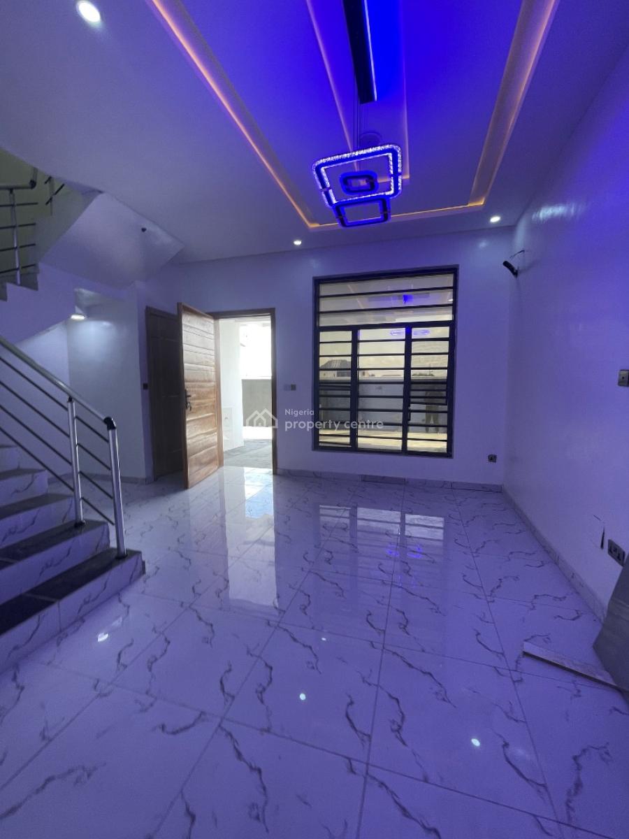 Brand New 4 Bedroom Semi Detached in a Good Estate, Located Inside Clean Estate,good Road and Secured, Sangotedo, Ajah, Lagos, Semi-detached Duplex for Rent