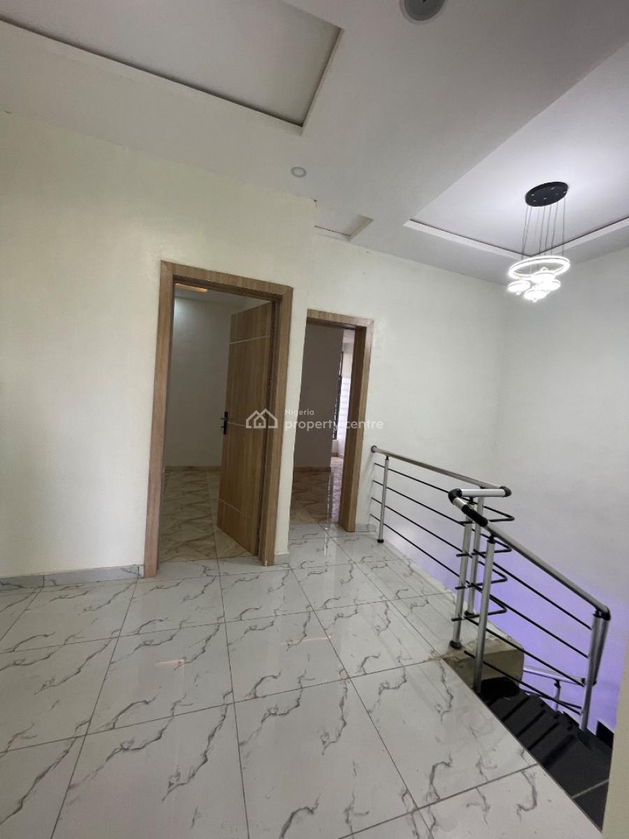 Brand New 4 Bedroom Semi Detached in a Good Estate, Located Inside Clean Estate,good Road and Secured, Sangotedo, Ajah, Lagos, Semi-detached Duplex for Rent