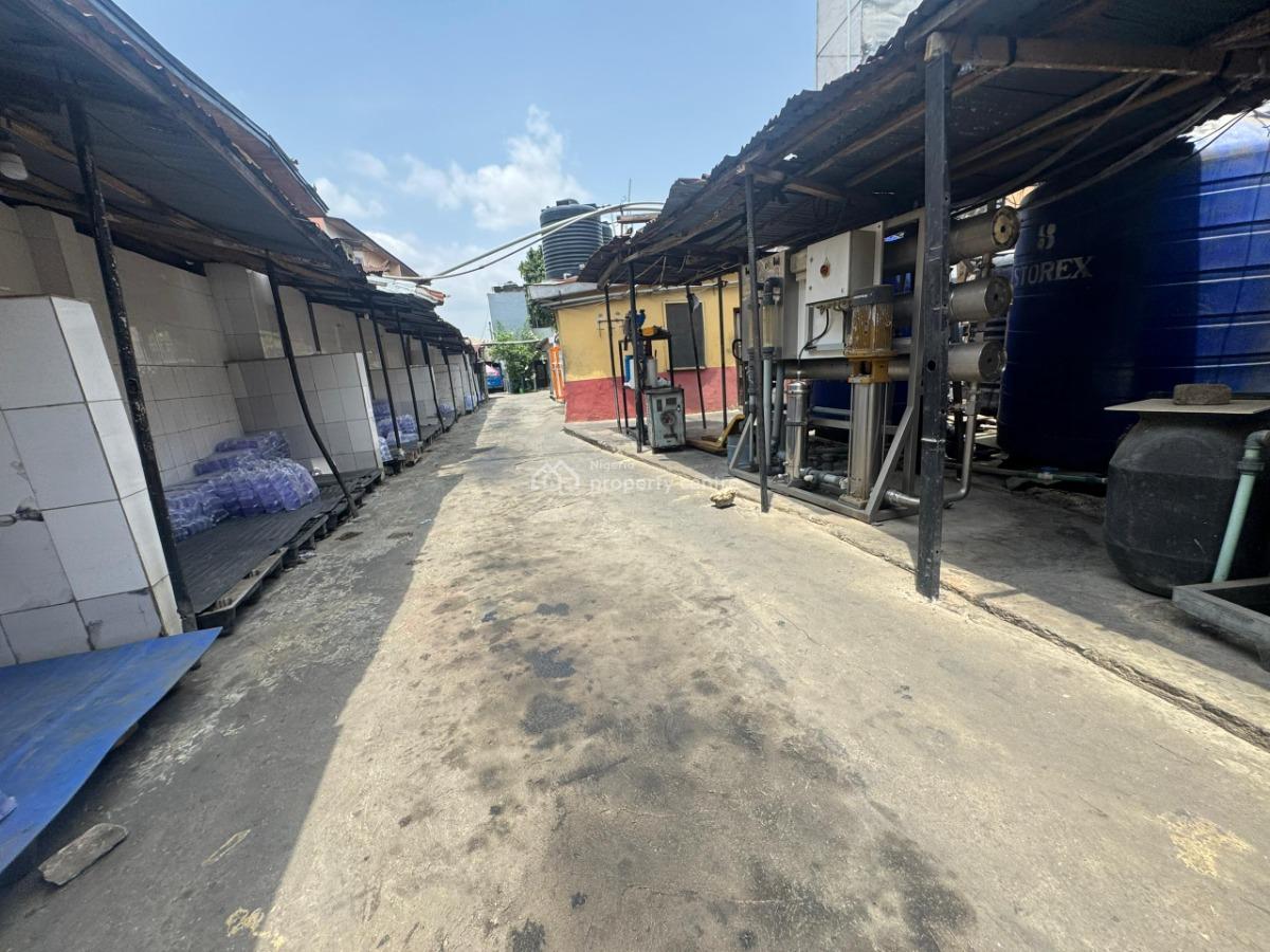 Land Measuring 1780sqm with a Demolishable Structure on It,in a Secure, Anthony, Maryland, Lagos, Residential Land for Sale