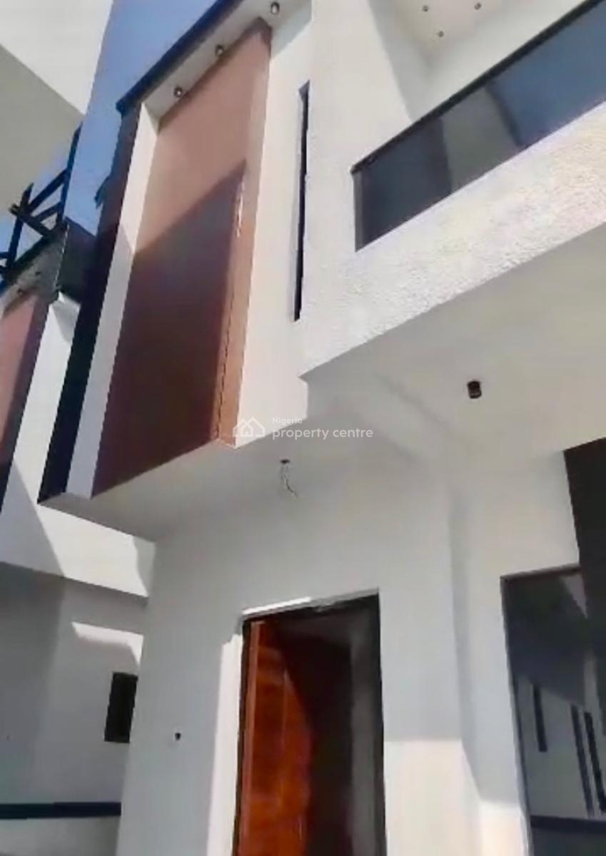 Super Distressed Offer in Well Secured Estate with B Q: Back House, Sangotedo, Ajah, Lagos, Detached Duplex for Sale