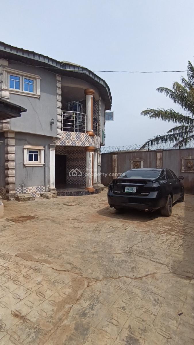 Cheap Standard 2 Bedroom Flat Pop Ceiling with Dining Space No Landlor, Itele Ogun State Close to Ayobo Lagos, Ipaja, Lagos, Flat / Apartment for Rent