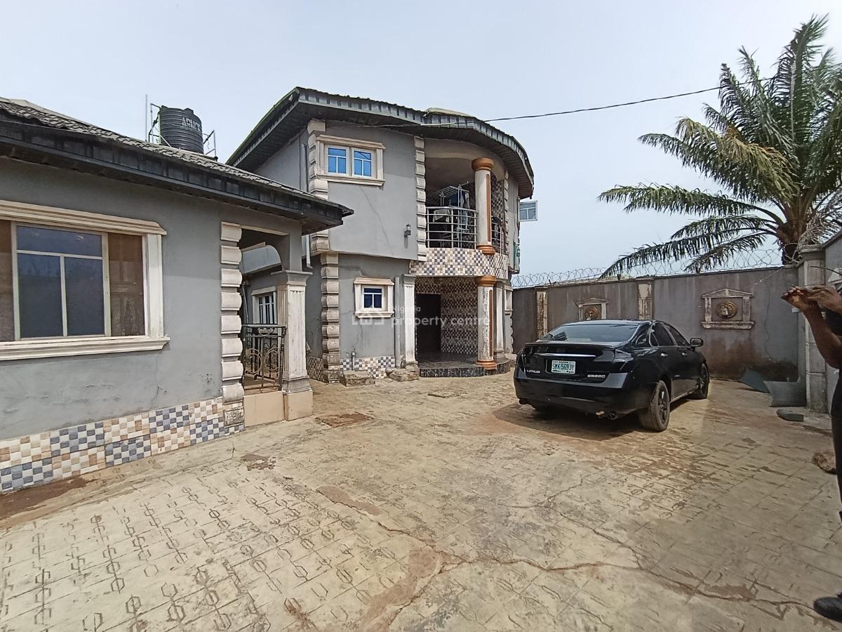 Cheap Standard 2 Bedroom Flat Pop Ceiling with Dining Space No Landlor, Itele Ogun State Close to Ayobo Lagos, Ipaja, Lagos, Flat / Apartment for Rent