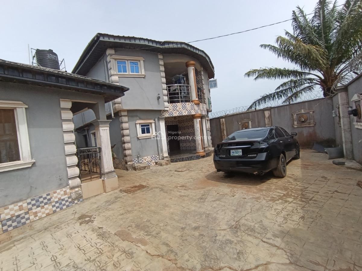 Cheap Standard 2 Bedroom Flat Pop Ceiling with Dining Space No Landlor, Itele Ogun State Close to Ayobo Lagos, Ipaja, Lagos, Flat / Apartment for Rent