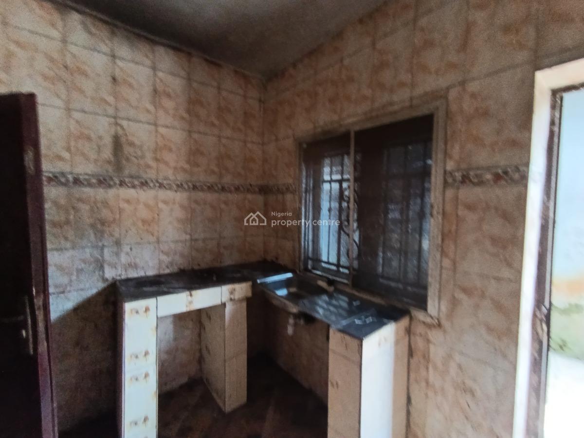 Cheap Standard 2 Bedroom Flat Pop Ceiling with Dining Space No Landlor, Itele Ogun State Close to Ayobo Lagos, Ipaja, Lagos, Flat / Apartment for Rent