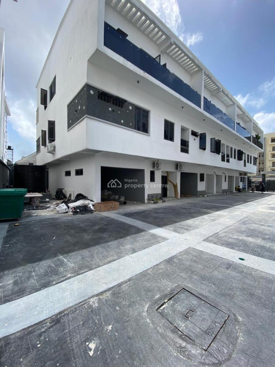4bedroom Terrace Duplex with Bq, Lekki Phase 1, Lekki, Lagos, Terraced Duplex for Sale