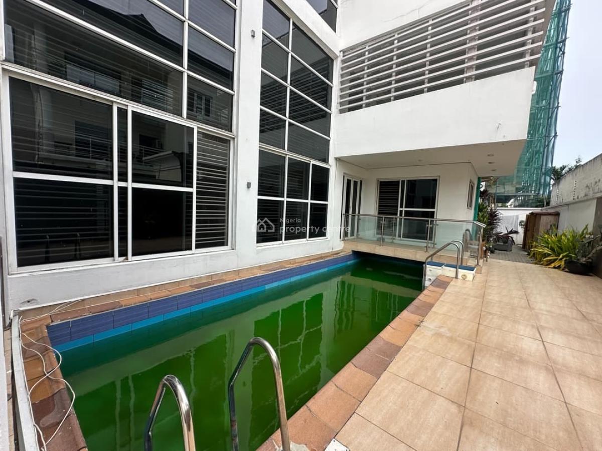 Contemporary 5 Bedroom Detached Home with Bq, Stand Alone Luxury Detached Buidling with Good Road Network, Banana Island, Ikoyi, Lagos, Detached Duplex for Rent