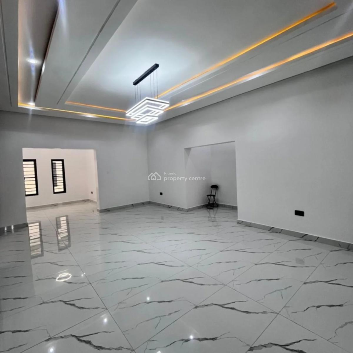 Newly Built 3-bedroom Bungalow + 2-bedroom Detached Bq, Gate House  𝐋, Apo, Abuja, House for Sale