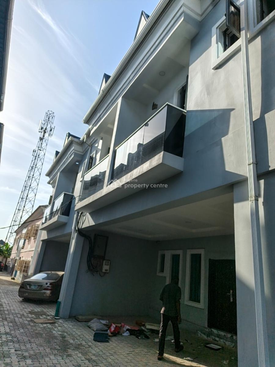 Luxury 4bedroom Terrace, Off Chevron, Lekki, Lekki, Lagos, Terraced Duplex for Rent