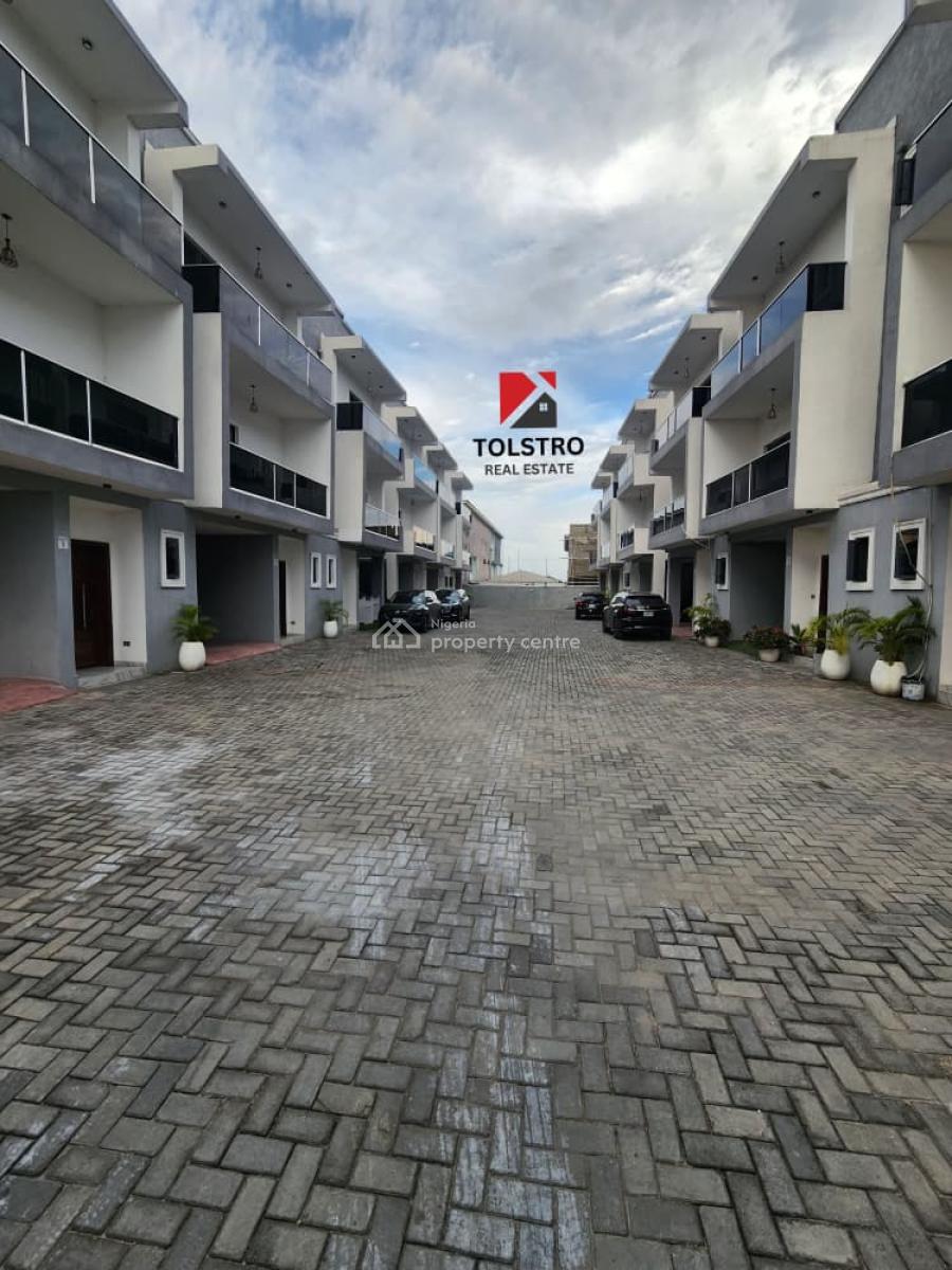 Brand New 4bedroom Terrace Duplex with Bq, Ikate, Lekki, Lagos, Terraced Duplex for Rent