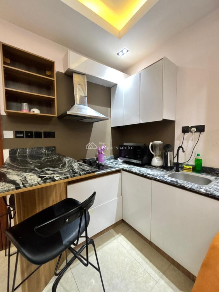 Beautifully Furnished Cozy One Bedroom Apartment, Kenneth Agbakuru Street, Lekki Phase 1, Lekki, Lagos, Flat / Apartment Short Let