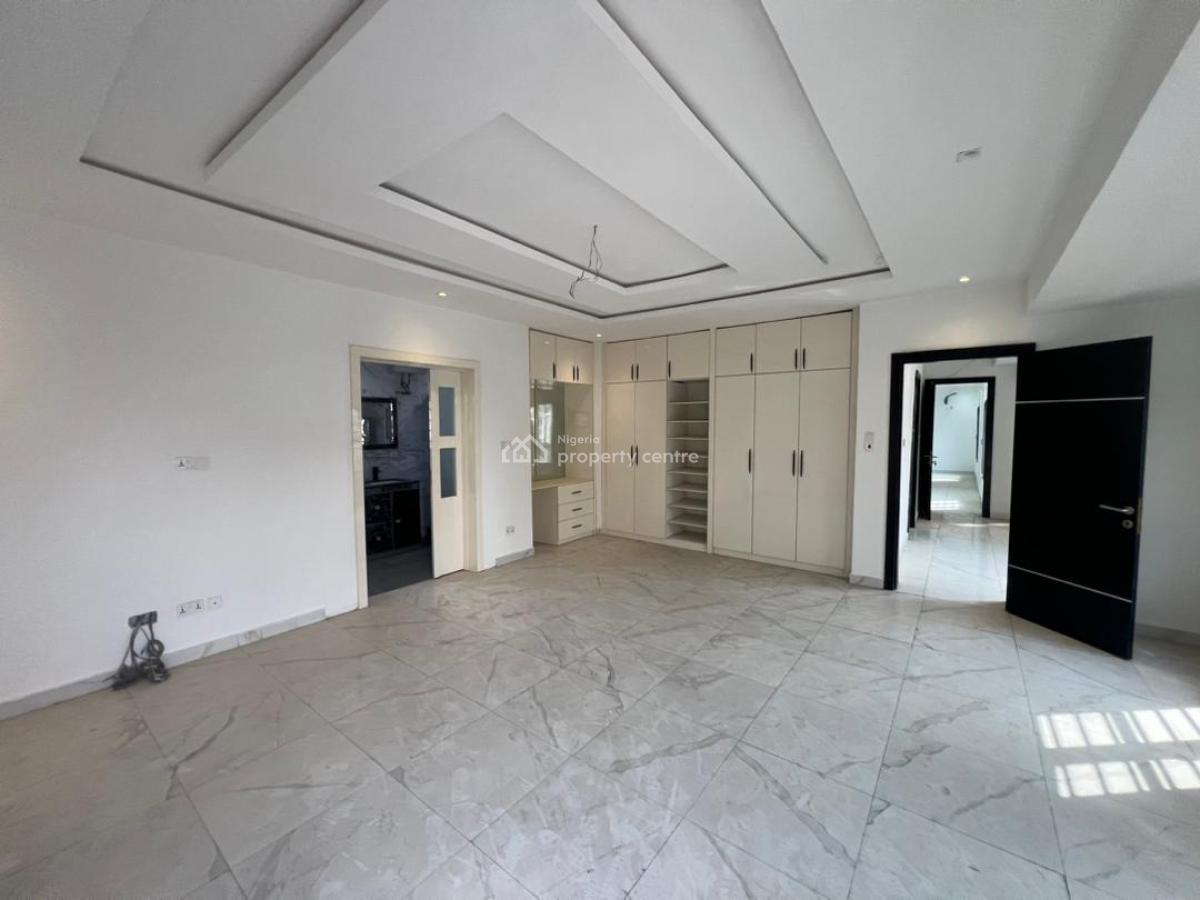 Brand New Self Compound 5 Bedroom Fully Detached House with Bq, Lekki Phase 1, Lekki, Lagos, Detached Duplex for Rent