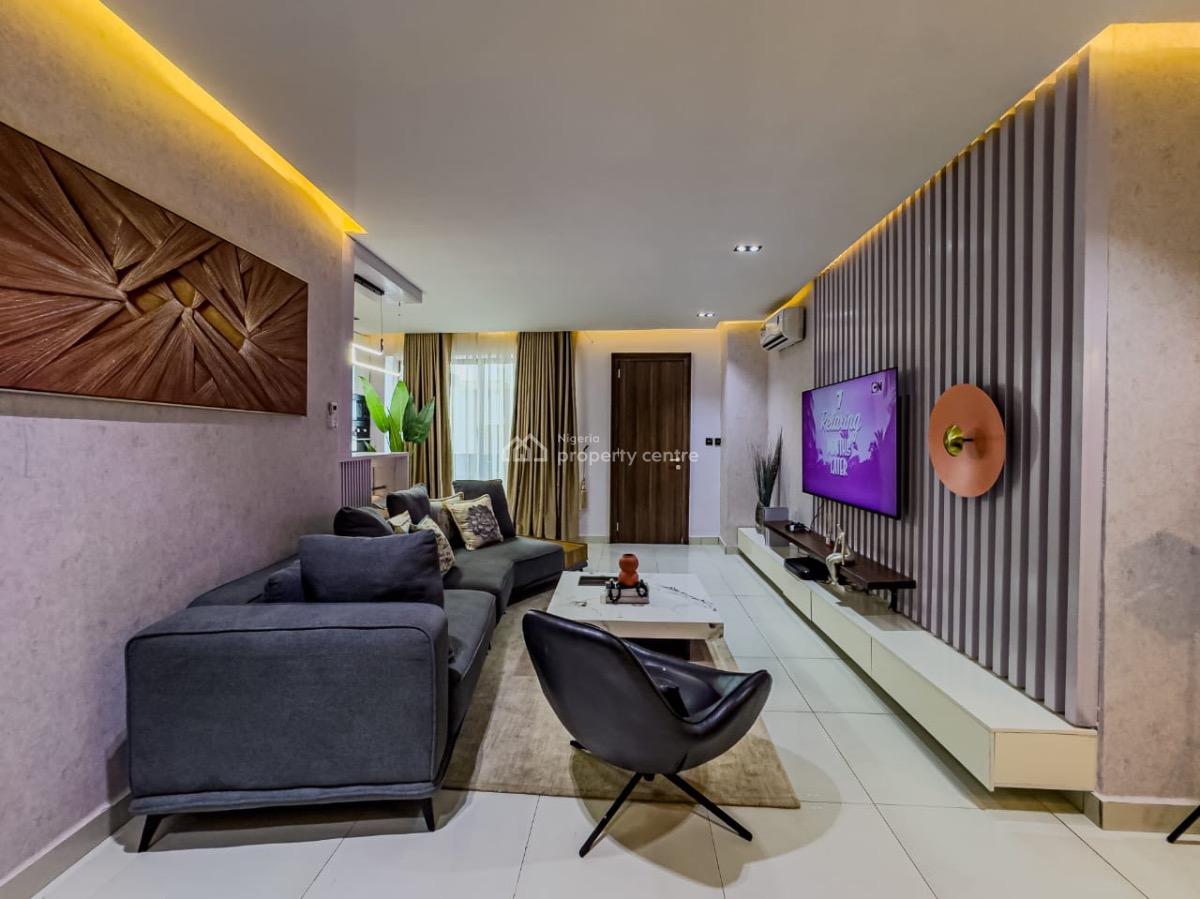 Brand New 2 Bedroom Apartment with Ps5, Pool and Gym, Off Freedom Way, Lekki Phase 1, Lekki, Lagos, Flat / Apartment Short Let